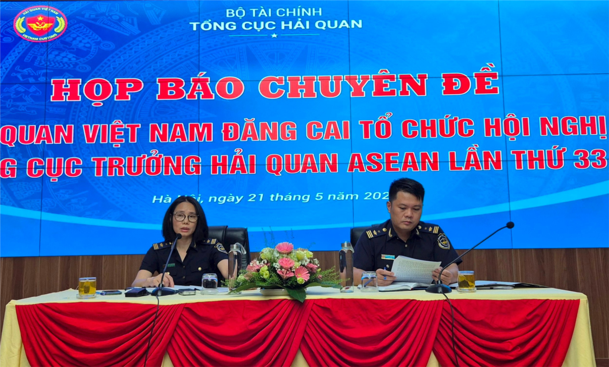 Hải quan Việt Nam đăng cai Hội nghị Tổng cục trưởng Hải quan các nước ASEAN lần thứ 33 (21/5/2024)